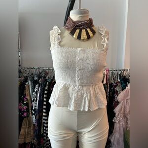 Bloomingdale’s peasant top